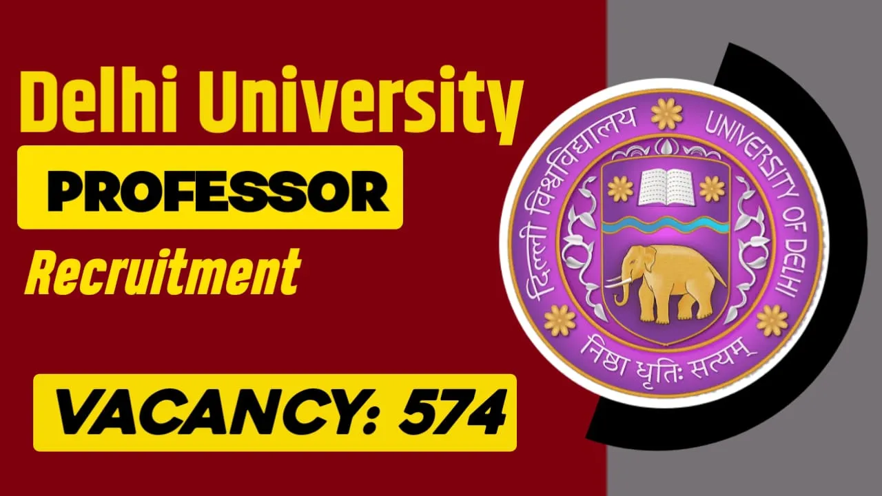 DU Recruitment 2024