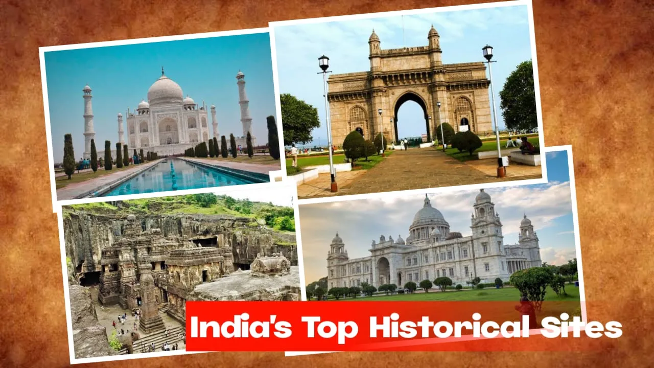 Top 10 Historical Places in India 2024